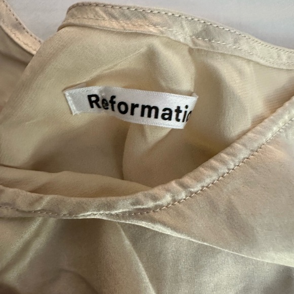 Reformation Teddy Silk Top (T3) - Picture 6 of 7